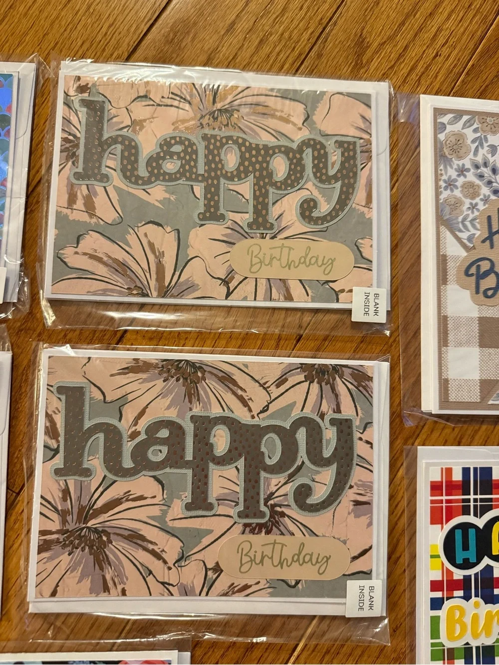 Handmade Birthday Greeting Cards – Blank Inside – Unique Designs Handmade